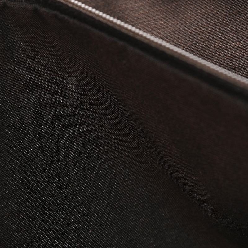 Gucci Denim Large Abbey Tote Dark Brown