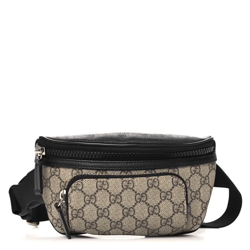 Gucci Gg Supreme Belt Bag Black