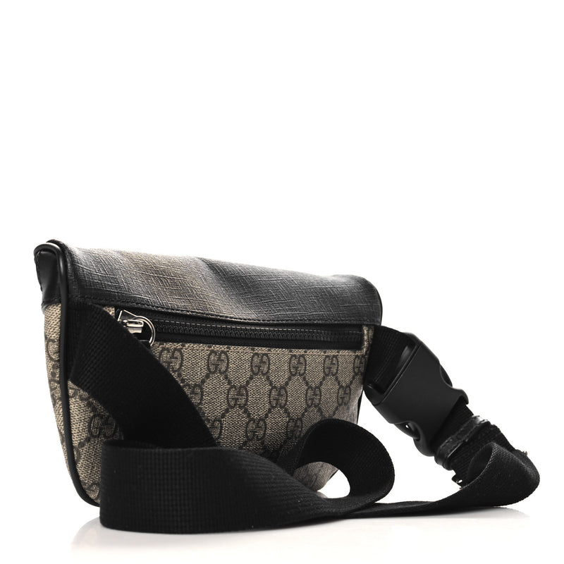 Gucci Gg Supreme Belt Bag Black