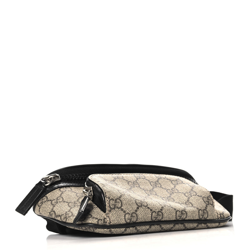 Gucci Gg Supreme Belt Bag Black