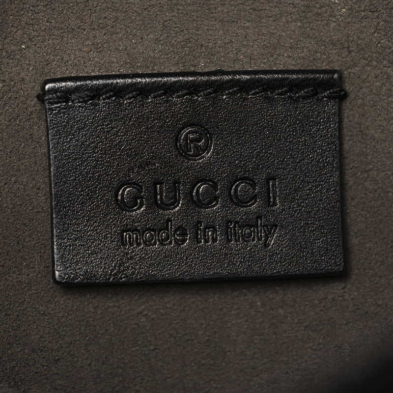 Gucci Gg Supreme Belt Bag Black