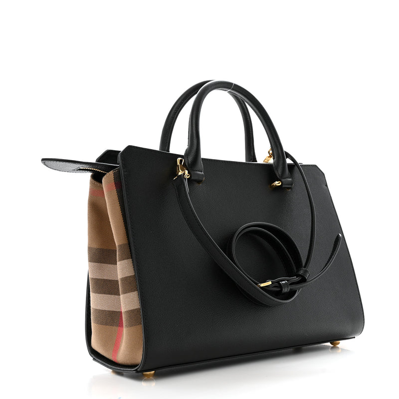 Burberry Calfskin Mega Check Small