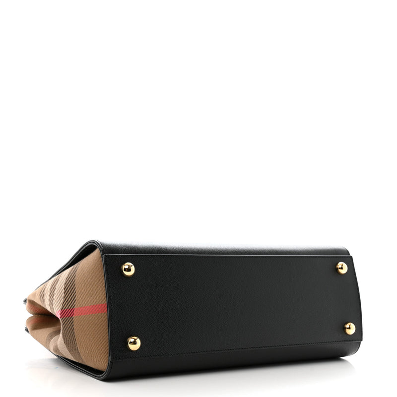 Burberry Calfskin Mega Check Small