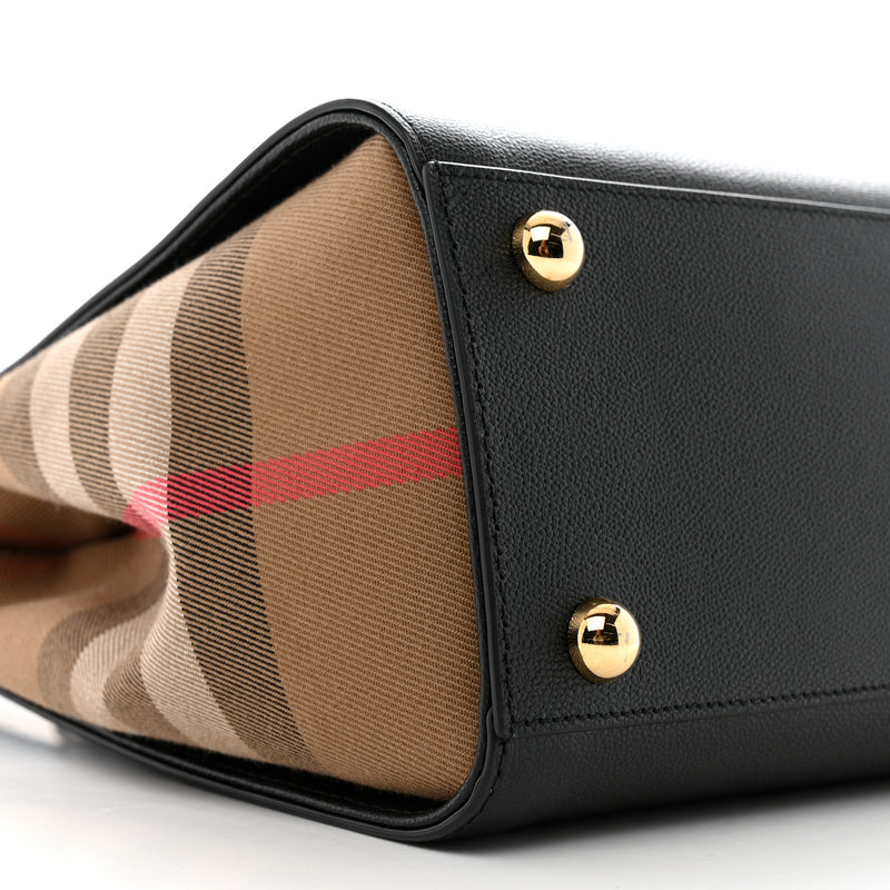 Burberry Calfskin Mega Check Small