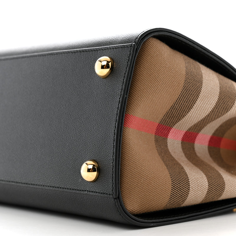 Burberry Calfskin Mega Check Small