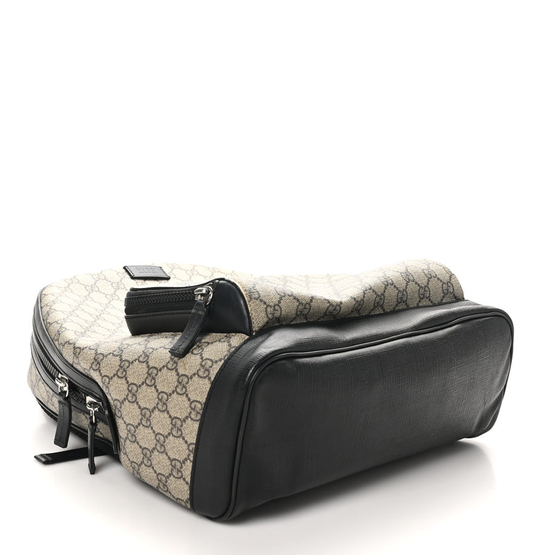Gucci Gg Supreme Medium Backpack Black
