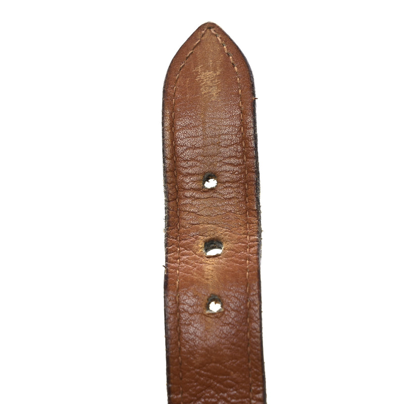 Gucci Calfskin Bamboo Backpack Brown