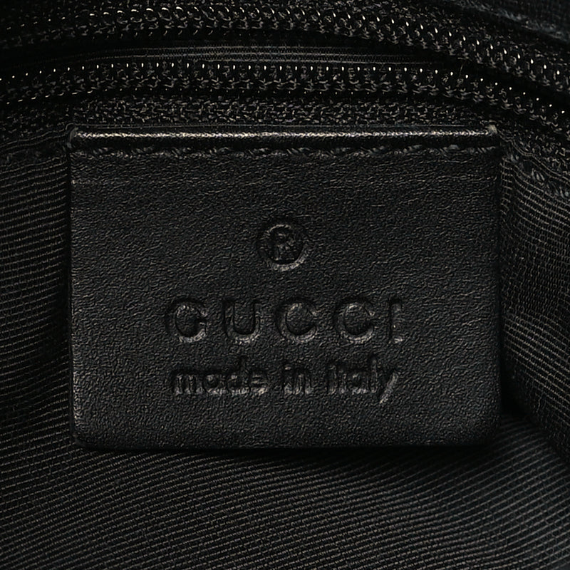 Gucci Gg Signature Shoulder Bag Black