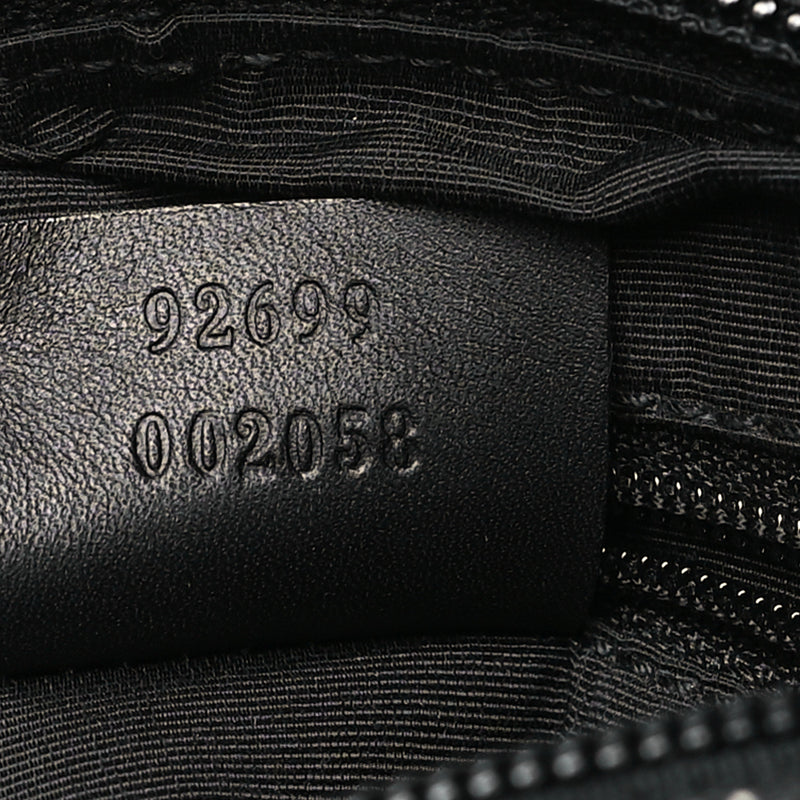 Gucci Gg Signature Shoulder Bag Black