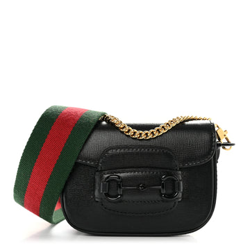 Gucci Azalea Calfskin Web Monochrome