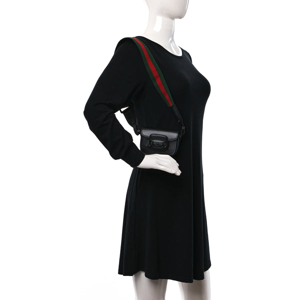 Gucci Azalea Calfskin Web Monochrome