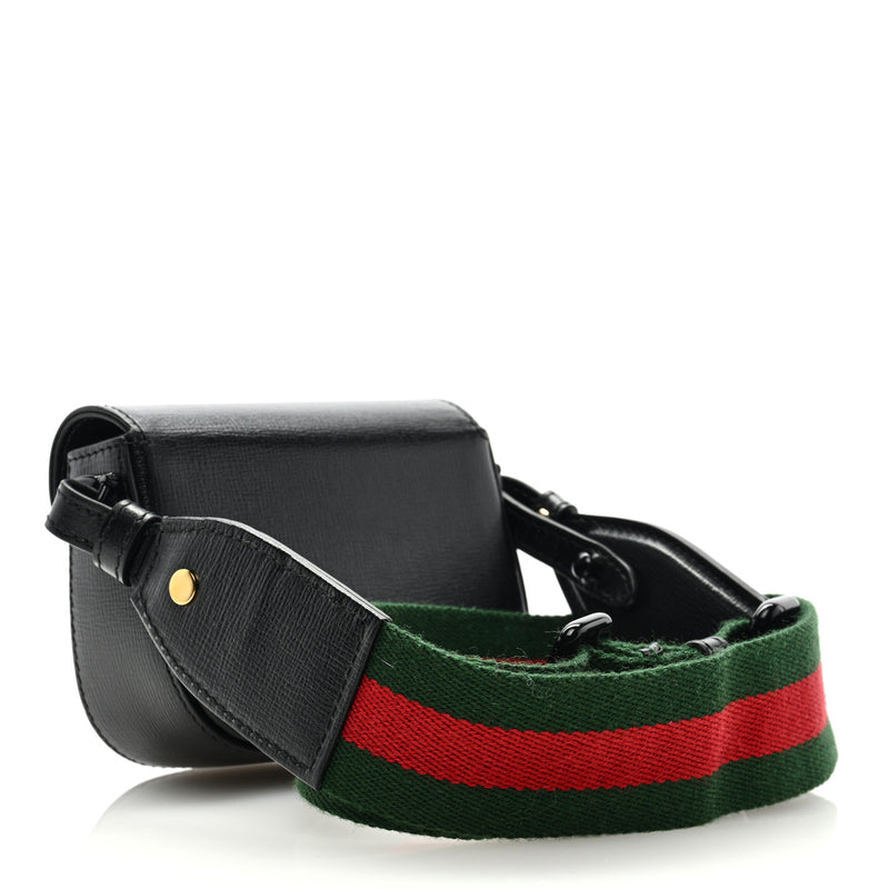 Gucci Azalea Calfskin Web Monochrome