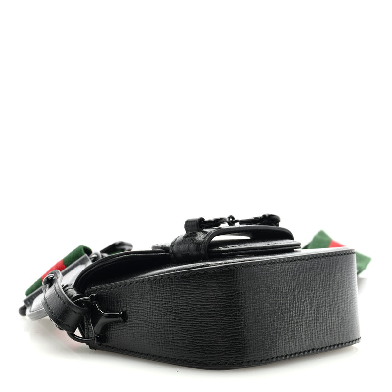 Gucci Azalea Calfskin Web Monochrome