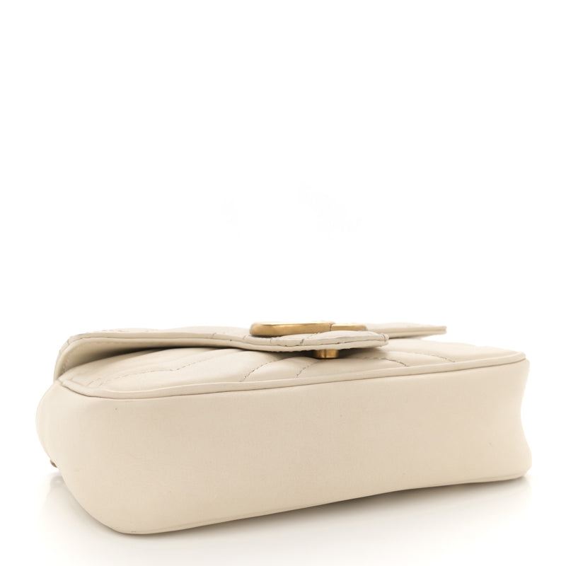 Gucci Calfskin Matelasse Super Mini Gg