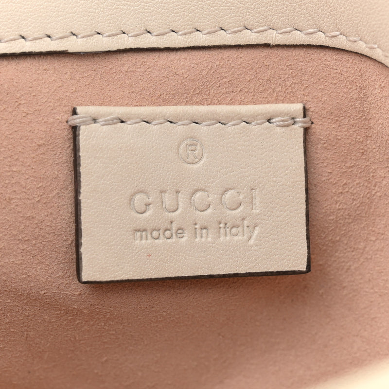 Gucci Calfskin Matelasse Super Mini Gg