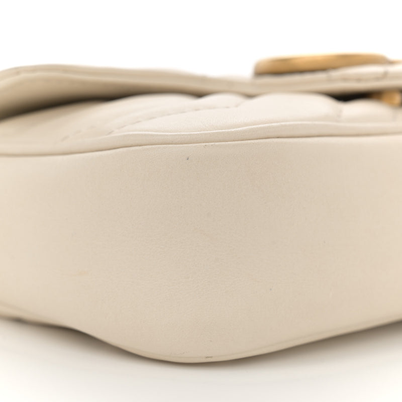 Gucci Calfskin Matelasse Super Mini Gg