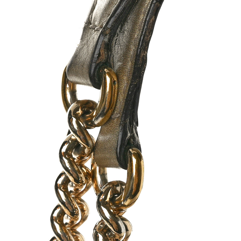 Gucci Metallic Pebbled Calfskin Medium
