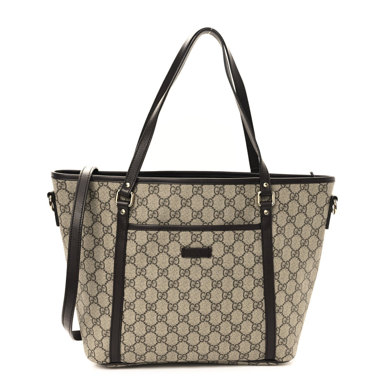 Gucci Gg Supreme Medium Joy Tote Dark