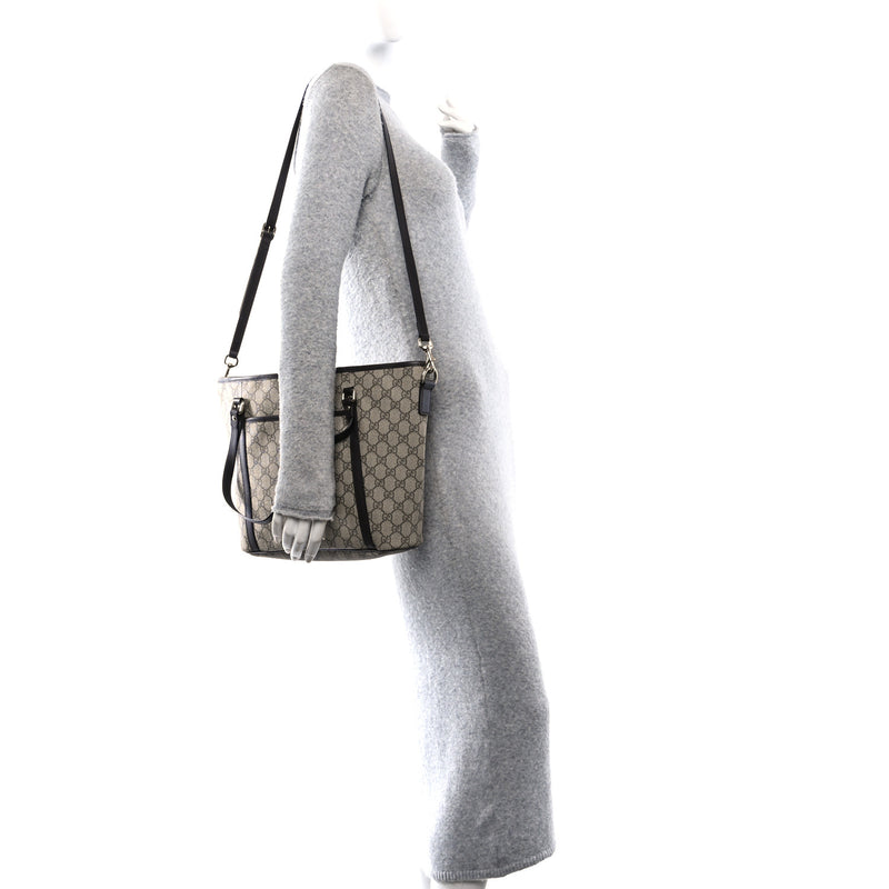 Gucci Gg Supreme Medium Joy Tote Dark