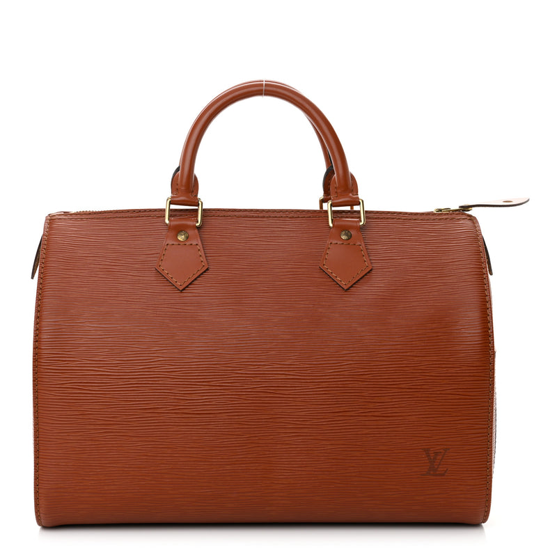 Louis Vuitton Epi Speedy 30 Kenyan Fawn