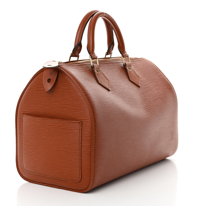 Louis Vuitton Epi Speedy 30 Kenyan Fawn