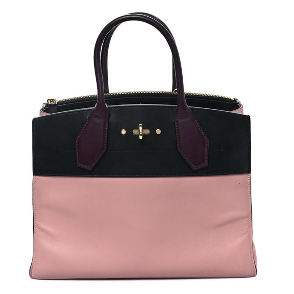 Louis Vuitton Calfskin City Steamer Mm