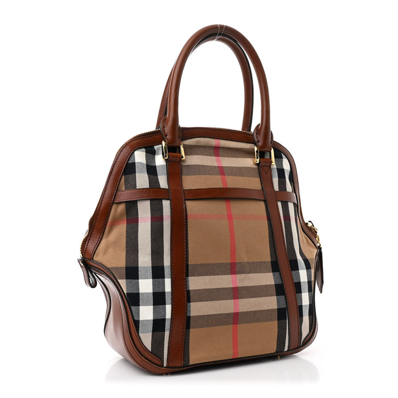 Burberry Bridle Calfskin House Check