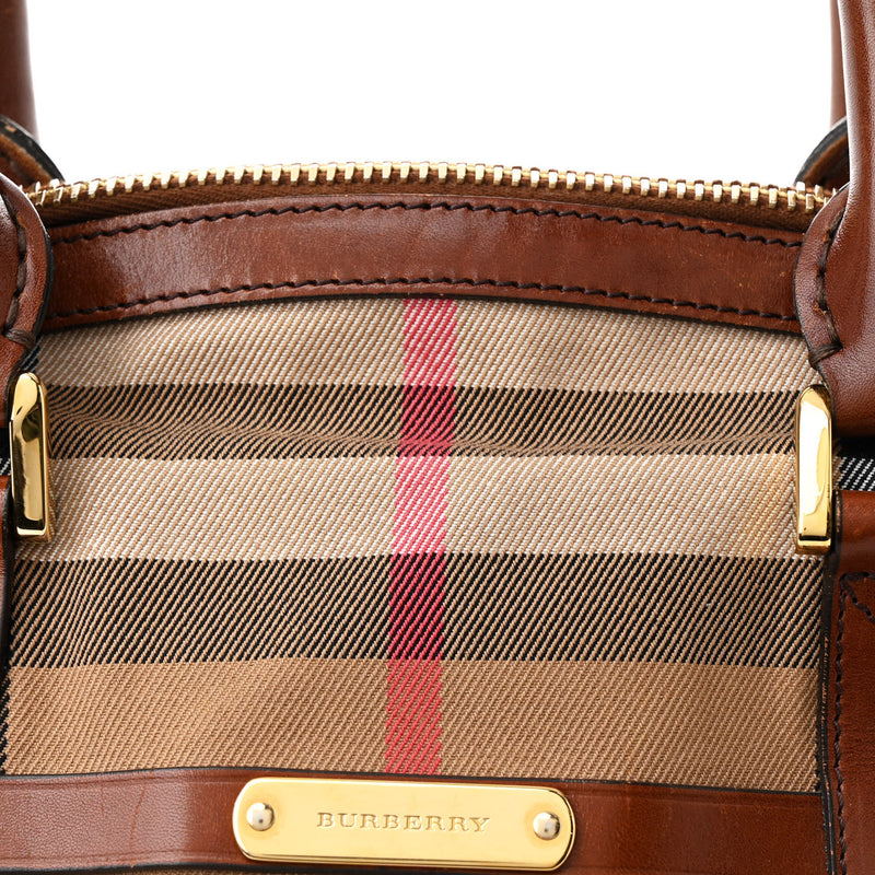 Burberry Bridle Calfskin House Check
