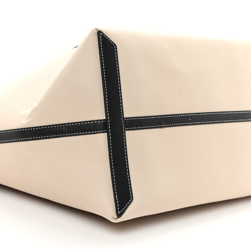 Burberry Cotton Canvas Calfskin Heritage