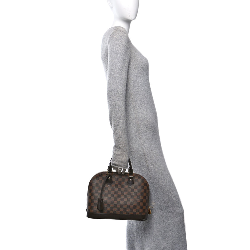 Louis Vuitton Damier Ebene Alma Pm