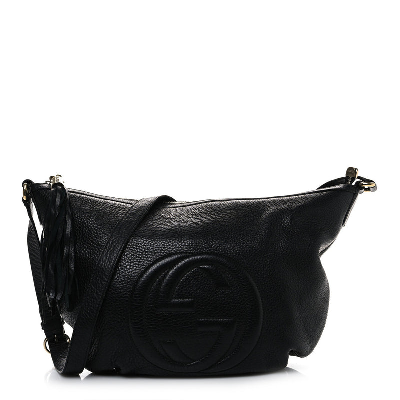 Gucci Pebbled Calfskin Small Soho Hobo