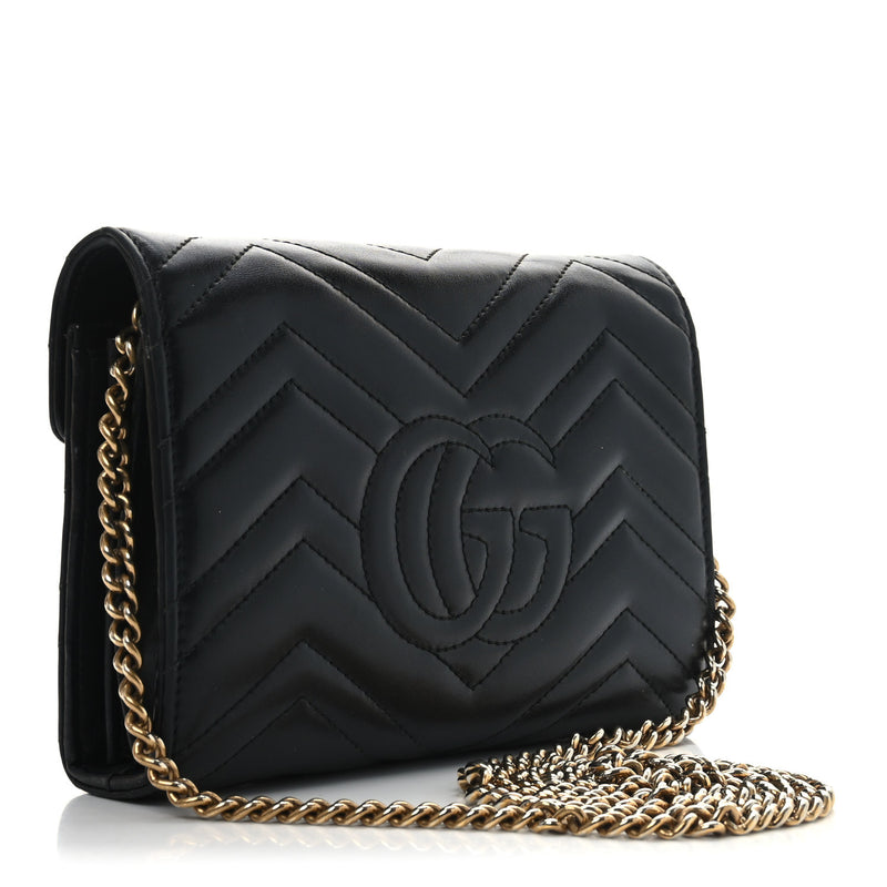 Gucci Calfskin Matelasse Gg Marmont