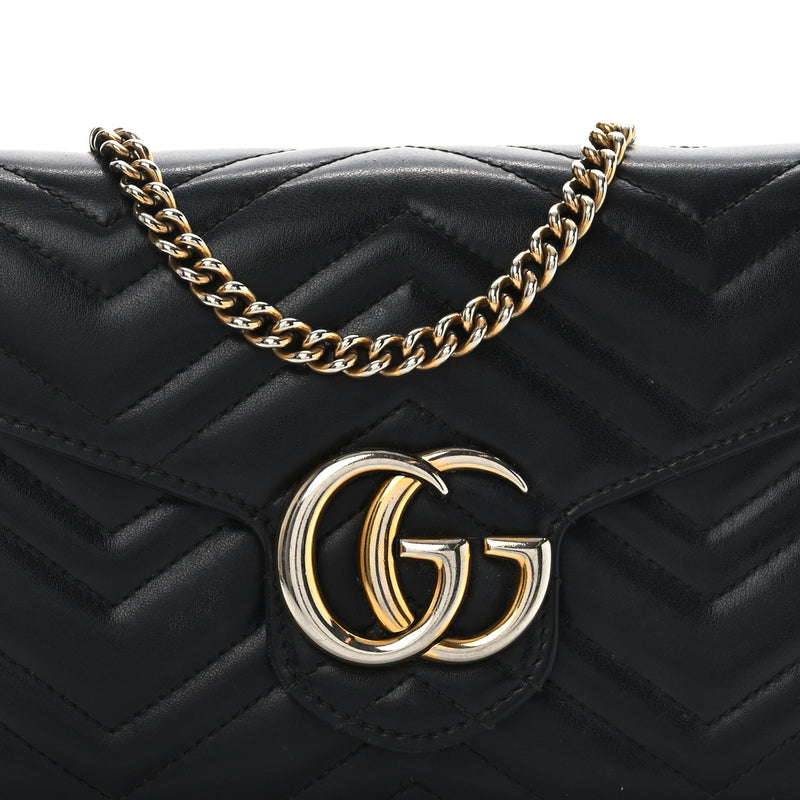Gucci Calfskin Matelasse Gg Marmont