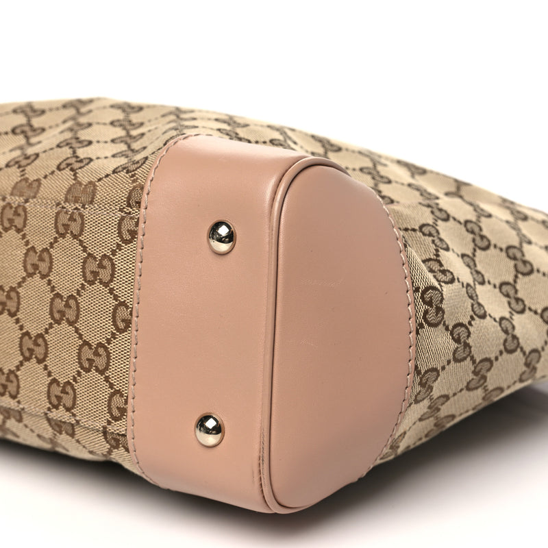 Gucci Web Medium Mayfair Tote Pink