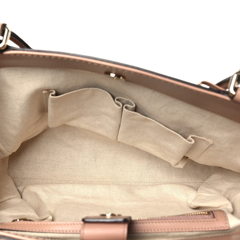 Gucci Web Medium Mayfair Tote Pink