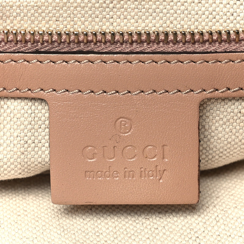 Gucci Web Medium Mayfair Tote Pink