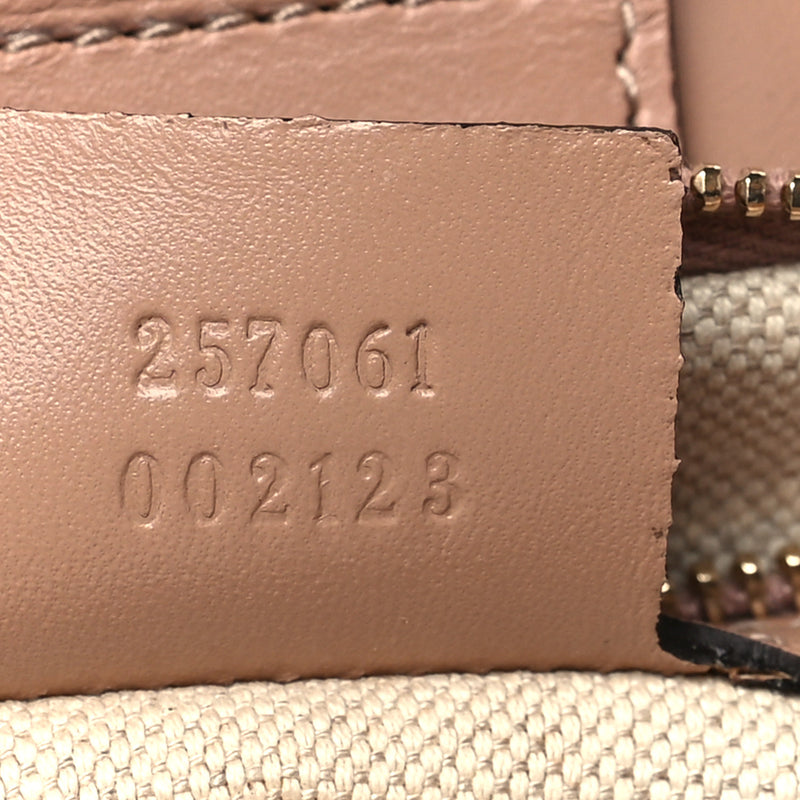 Gucci Web Medium Mayfair Tote Pink
