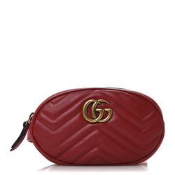 Gucci Calfskin Matelasse Gg Marmont Belt