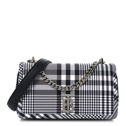 Burberry Nylon Check Small Lola Bag