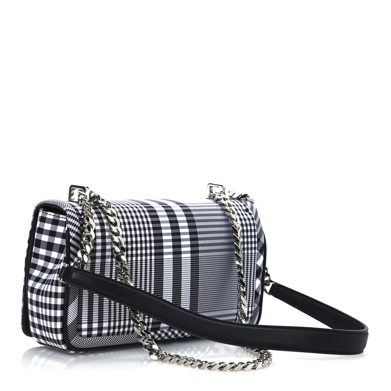 Burberry Nylon Check Small Lola Bag