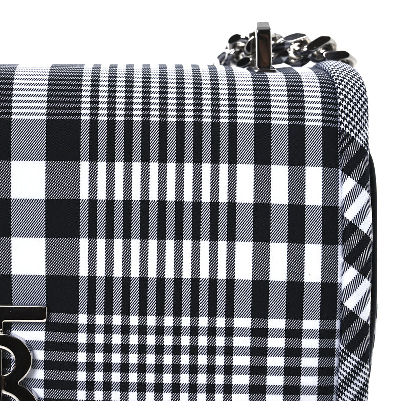 Burberry Nylon Check Small Lola Bag