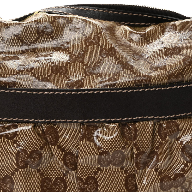 Gucci Crystal Mix Hobo Dark Brown