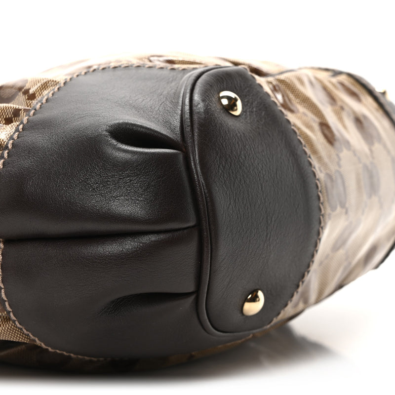 Gucci Crystal Mix Hobo Dark Brown