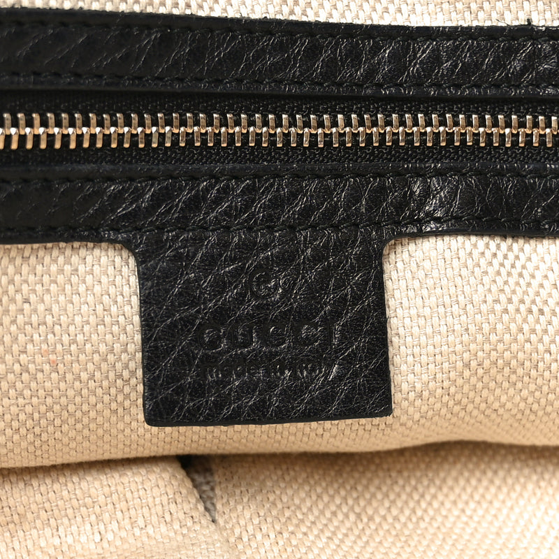 Gucci Pebbled Calfskin Small Soho Bowler