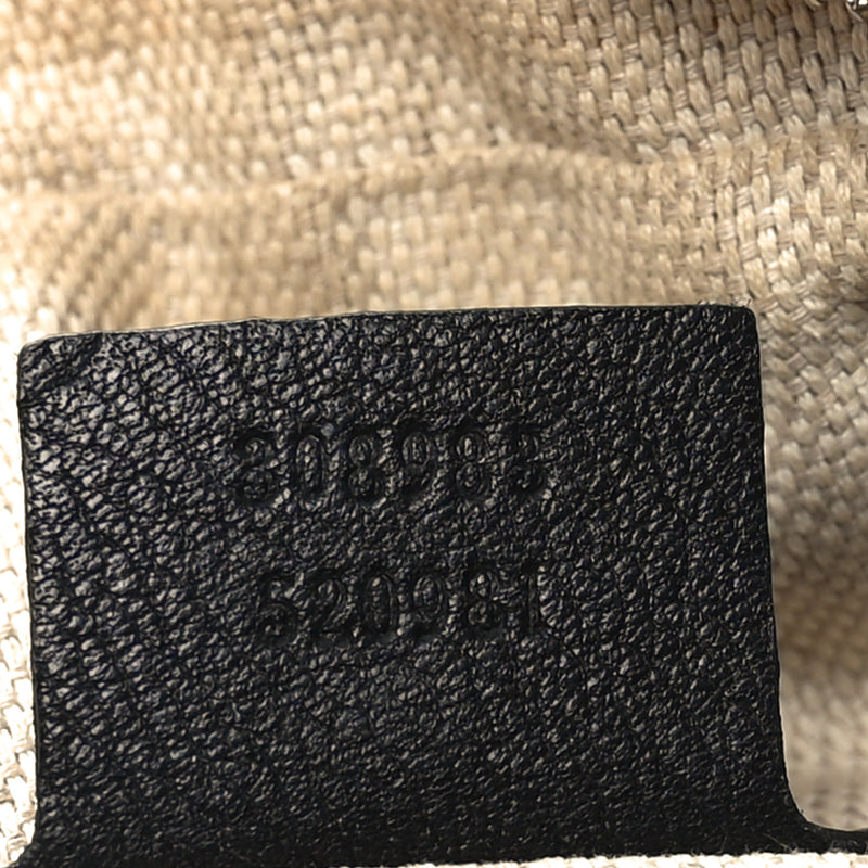 Gucci Pebbled Calfskin Small Soho Bowler