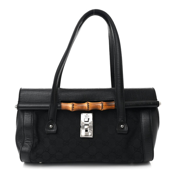 Gucci Bamboo Bullet Bag Black