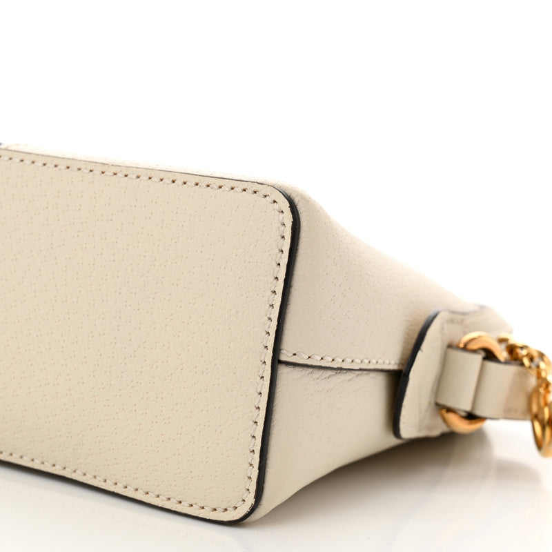 Gucci Textured Dollar Calfskin Web Small
