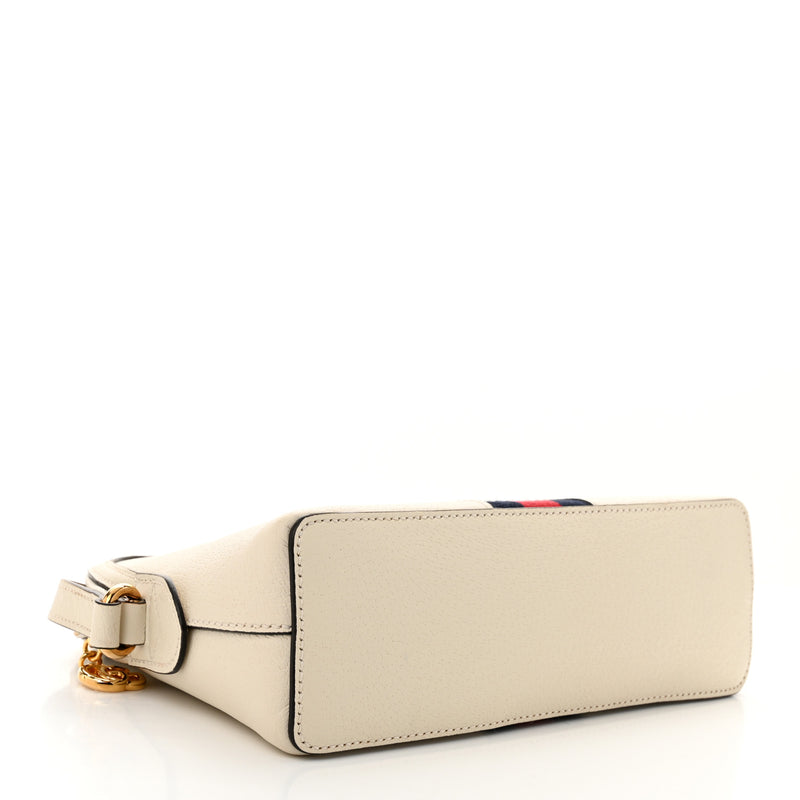 Gucci Textured Dollar Calfskin Web Small