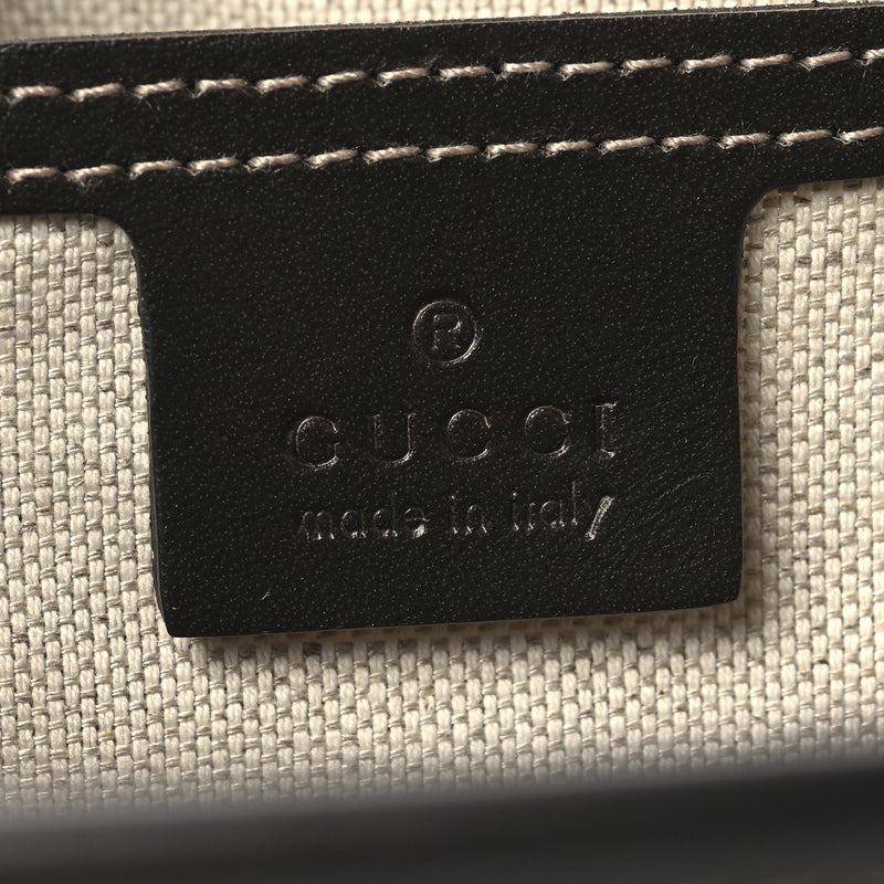 Gucci Gg Supreme Small Joy Tote Dark