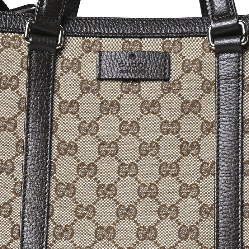 Gucci Gg Large Joy Tote Bag Dark Brown